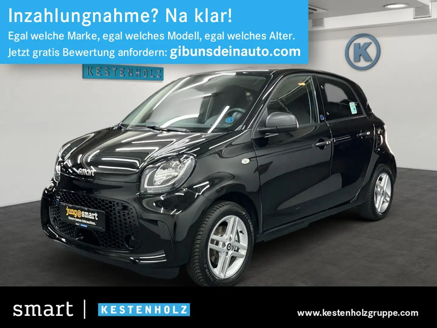 smart forFour EQ PURE NAVI+22KW LADER+PTS+DAB+TEMPOMAT Negro - 1