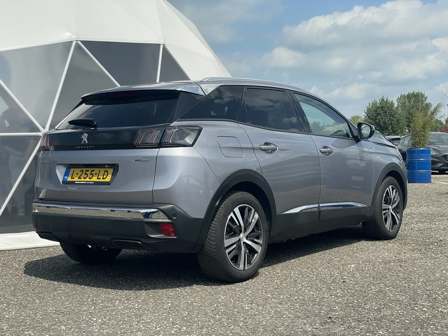 Peugeot 3008 1.6 HYbrid 225 Blue Lease Allure | LED | Carplay | Grijs - 2