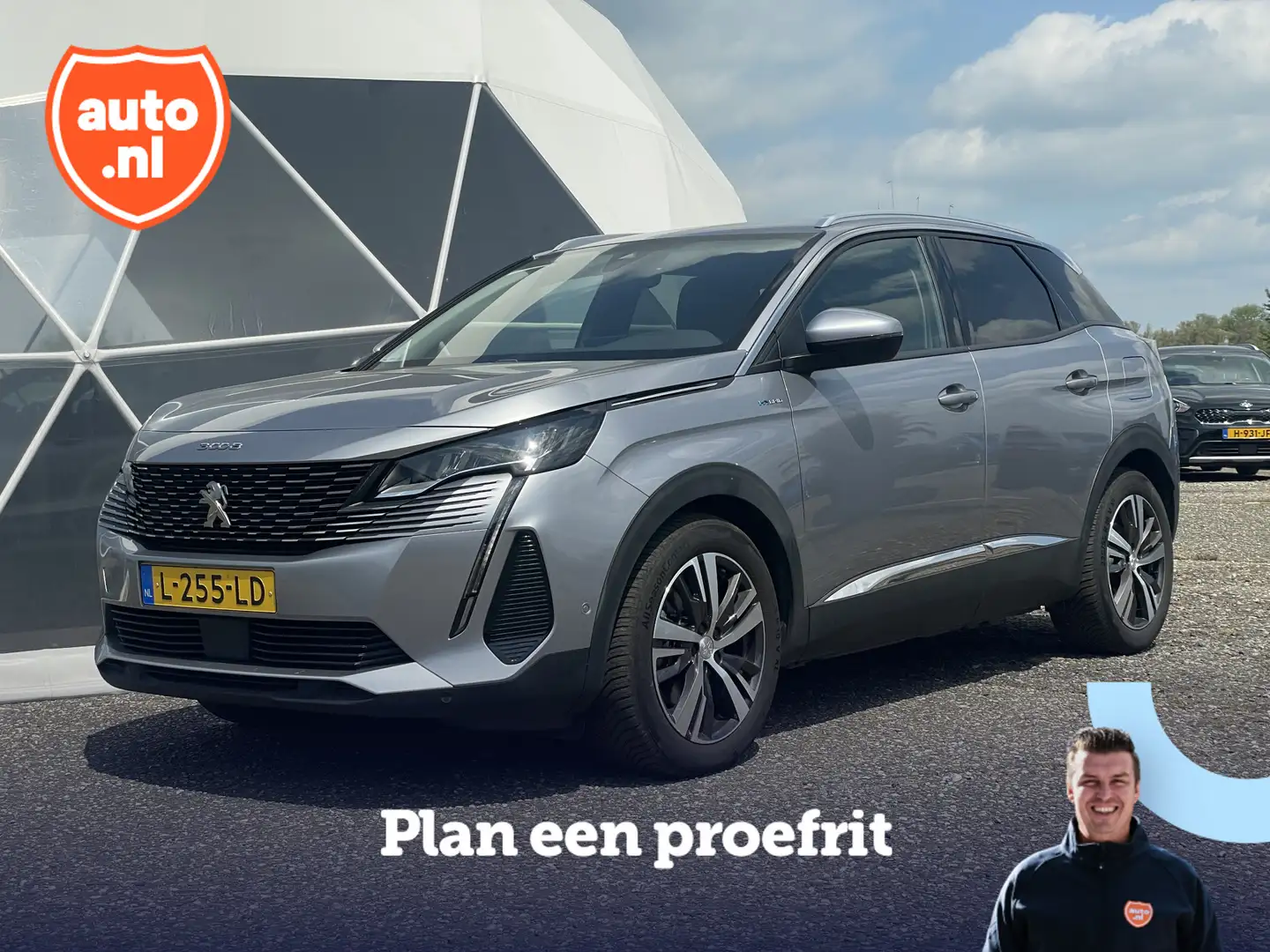 Peugeot 3008 1.6 HYbrid 225 Blue Lease Allure | LED | Carplay | Grijs - 1