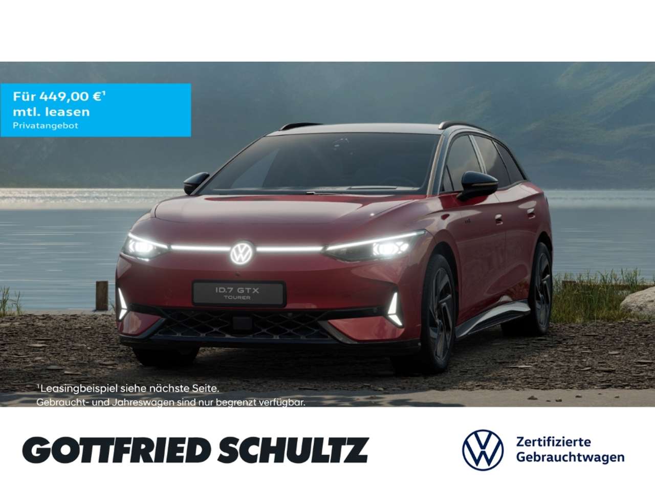 Volkswagen ID.7 — Volkswagen ID.7 Tourer 250 kW GTX Navi LED AHK APP-Connect