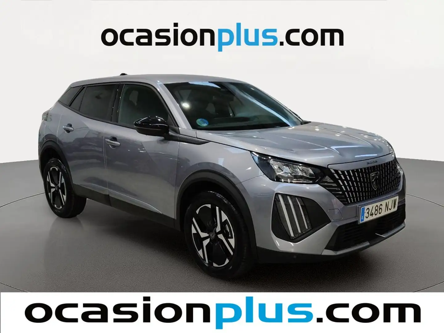 Peugeot 2008 Hybrid Allure eDCS6 145 Gris - 2