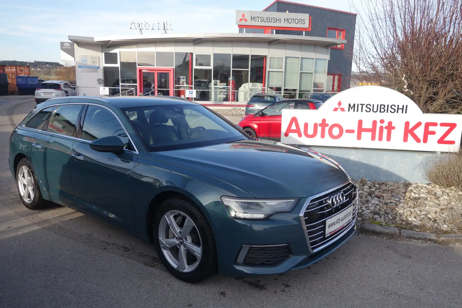 Audi A6 Avant45TDI quattro design tiptronic***V6/LEDER*** Grün - 1