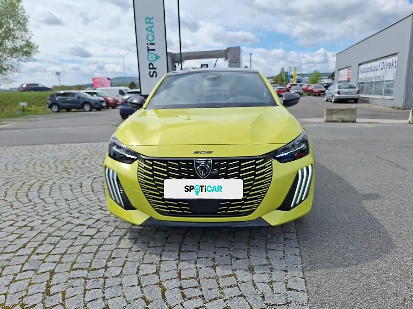 Peugeot 208 GT HYB110 E-DCS6 Gelb - 2