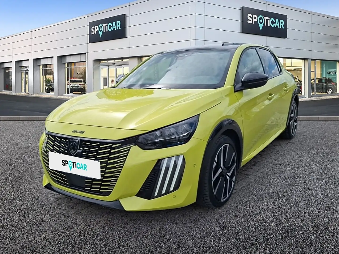 Peugeot 208 GT HYB110 E-DCS6 Gelb - 1