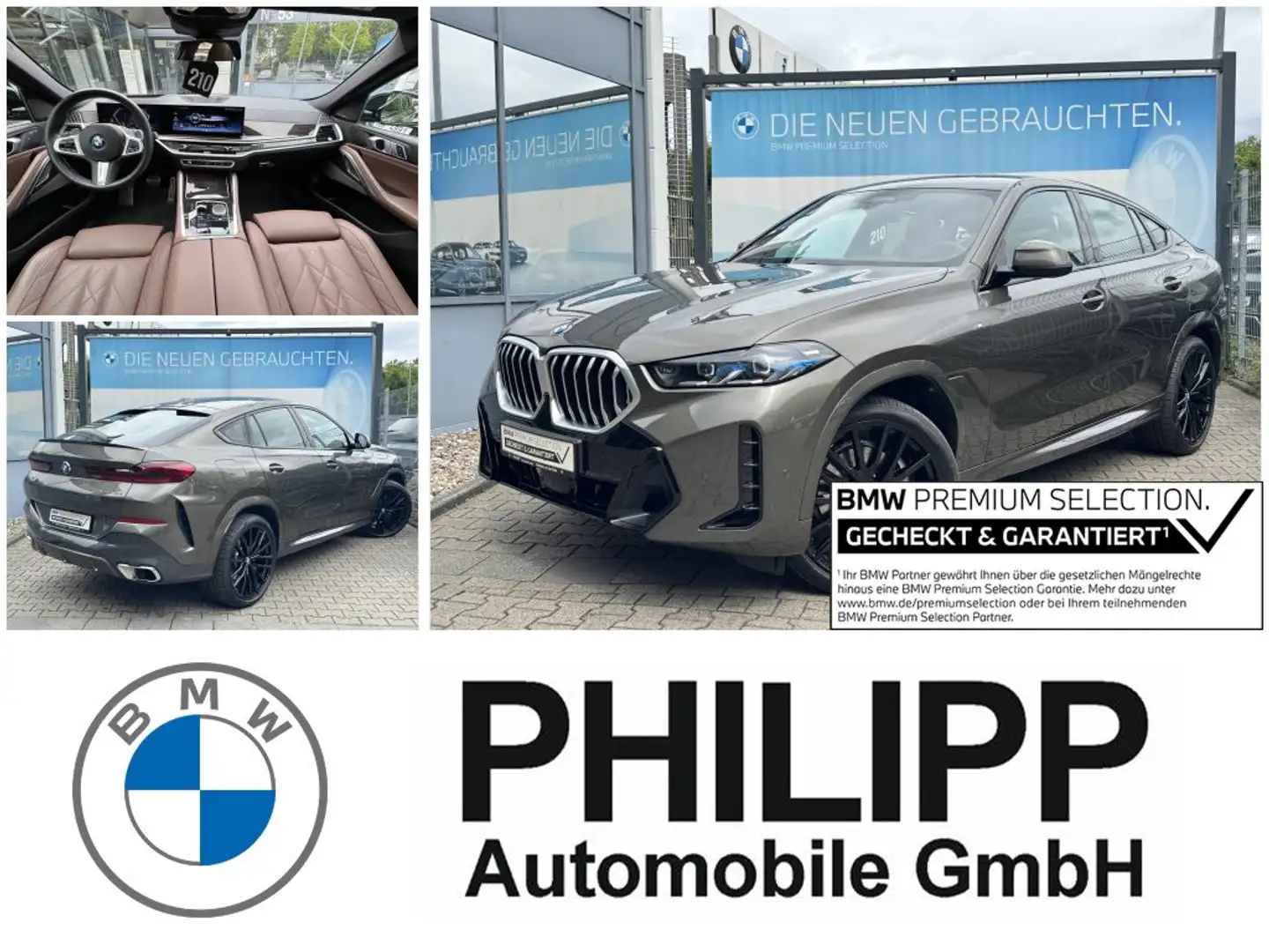 BMW X6 xDrive40d M Sport h&k DA-Pro PANO PA-Pro AHK Vert - 1