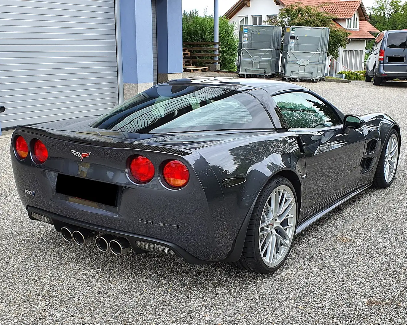 Corvette ZR1 C6 EU Model *1 von 35 Stück* Grau - 2