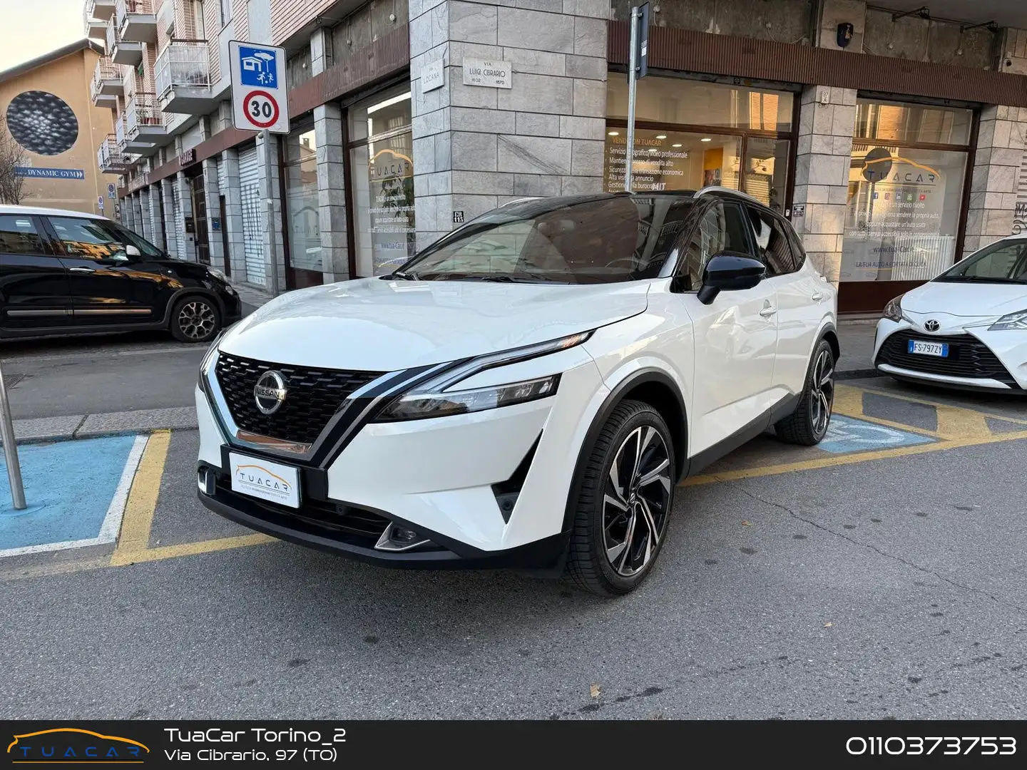 Nissan Qashqai Tekna+ 1.3 DIG-T MHEV Bianco - 1
