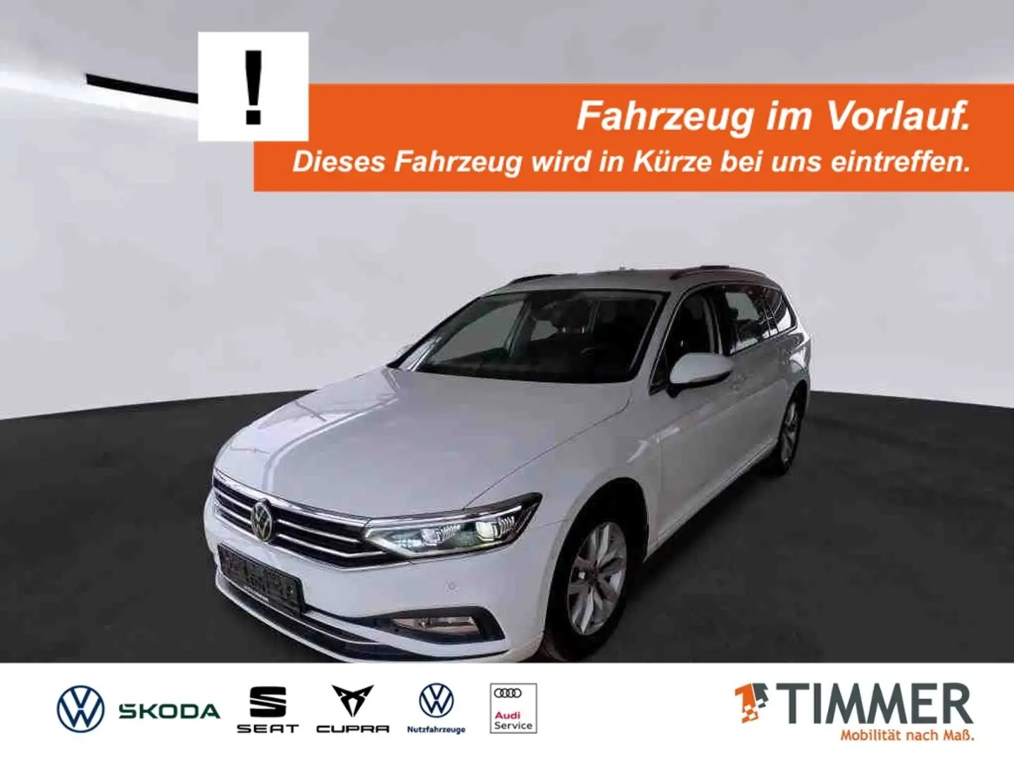 Volkswagen Passat Variant 2.0 TDI DSG BUSINESS *IQ.LIGHT *ACC *RKAM *NAVI * Wit - 1