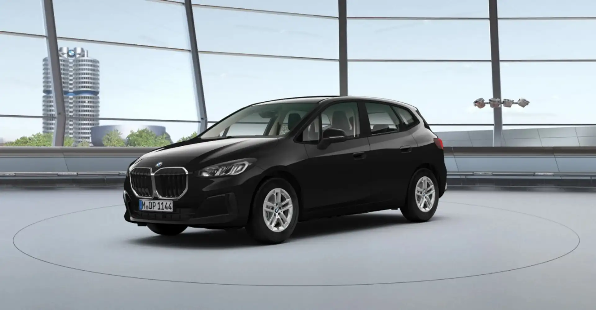 BMW 218 i Active Tourer *AHK* AKTION* Zwart - 1