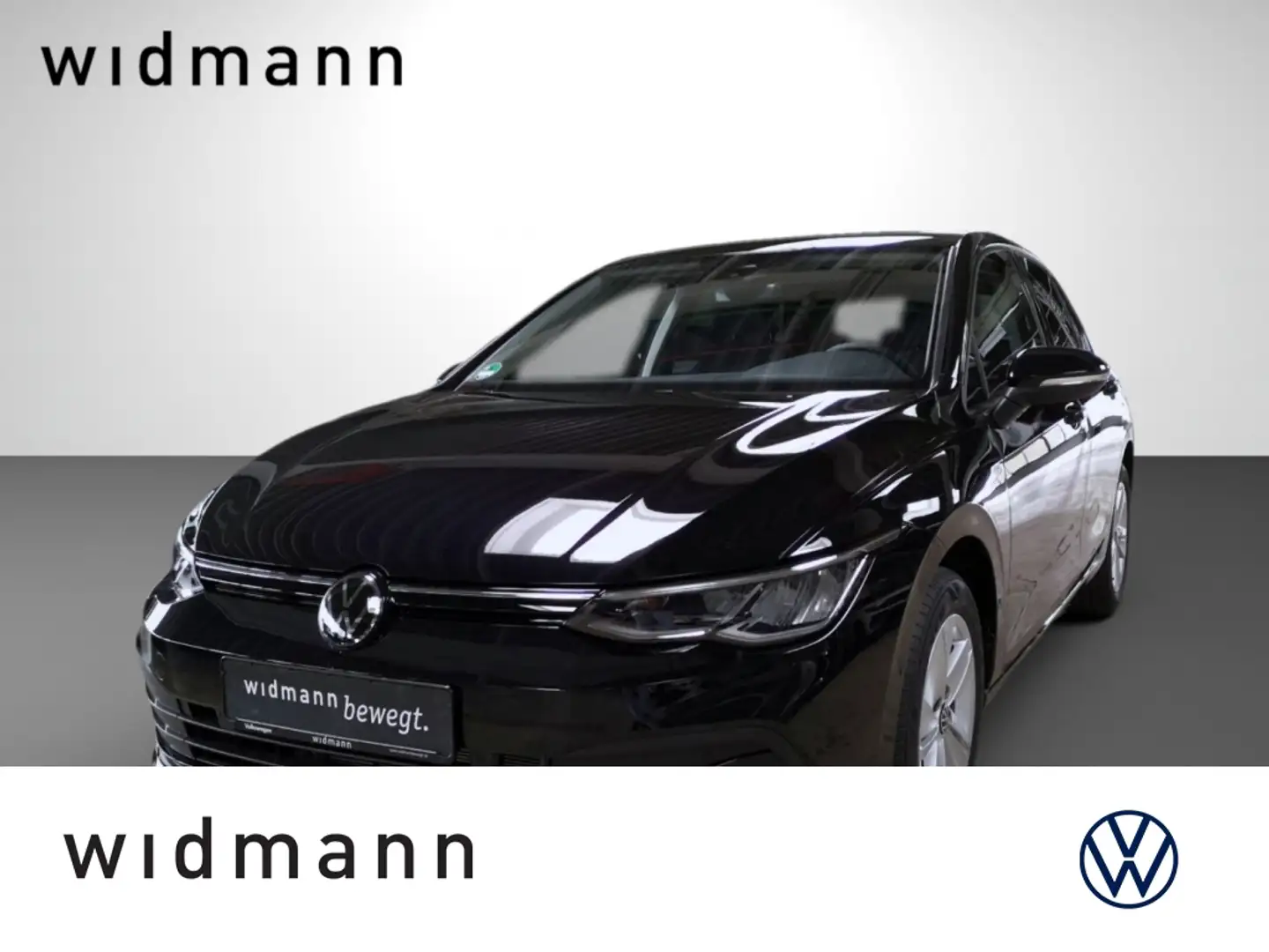 Volkswagen Golf Life 1.0 l eTSI OPF 81 kW (110 PS) 7-Gang-Doppelku Schwarz - 1