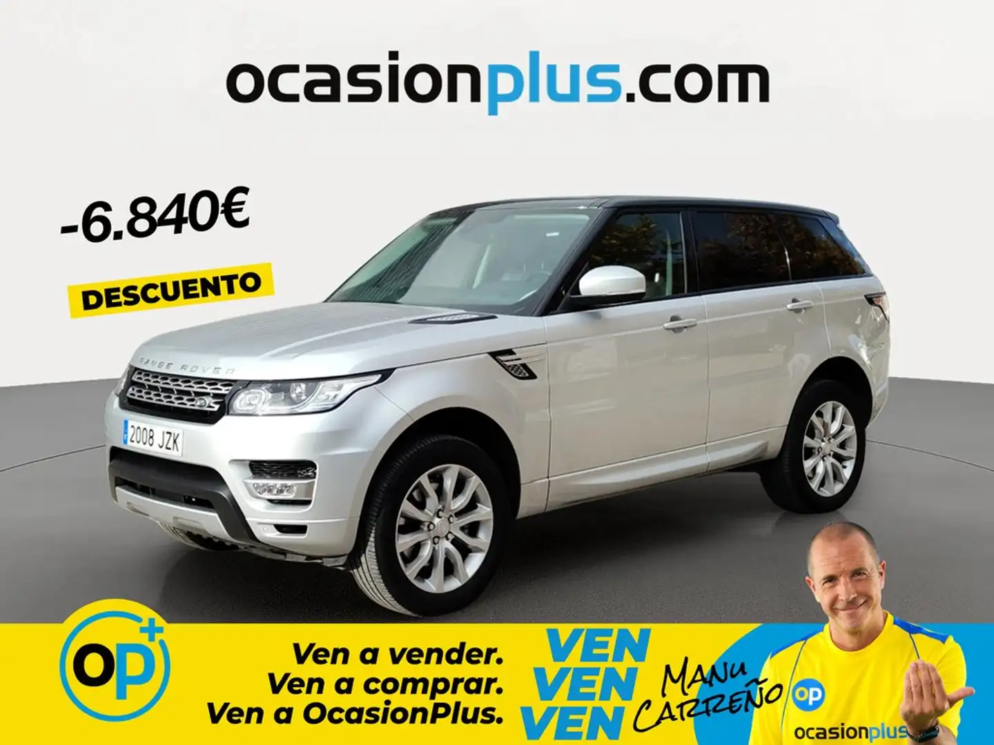 Land Rover Range Rover Sport 3.0TDV6 HSE Aut. Gris - 1