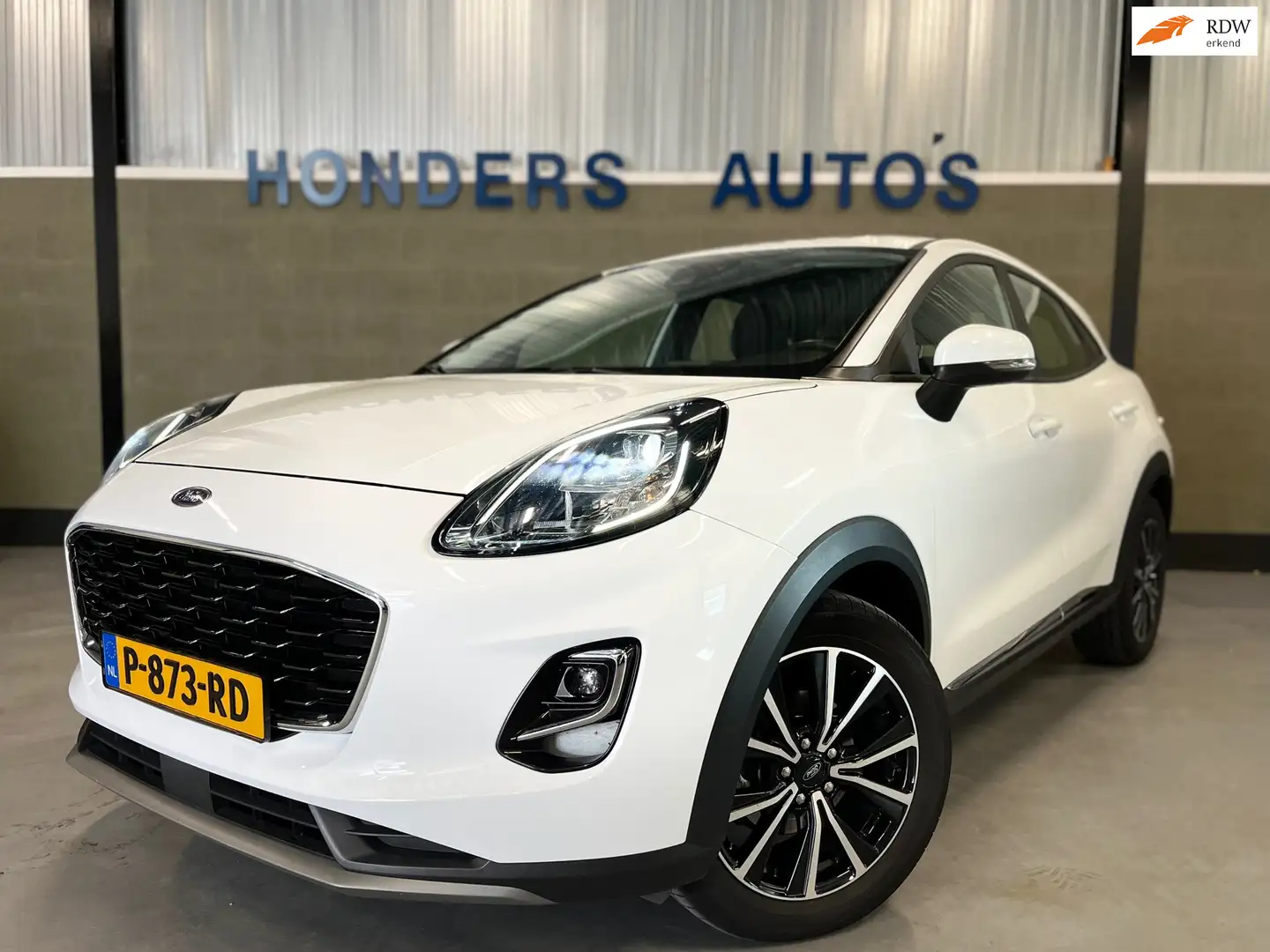 Ford Puma 1.5 TDCI Titanium DIESEL I UNIEK I CARPLAY I WINTE Bianco - 1