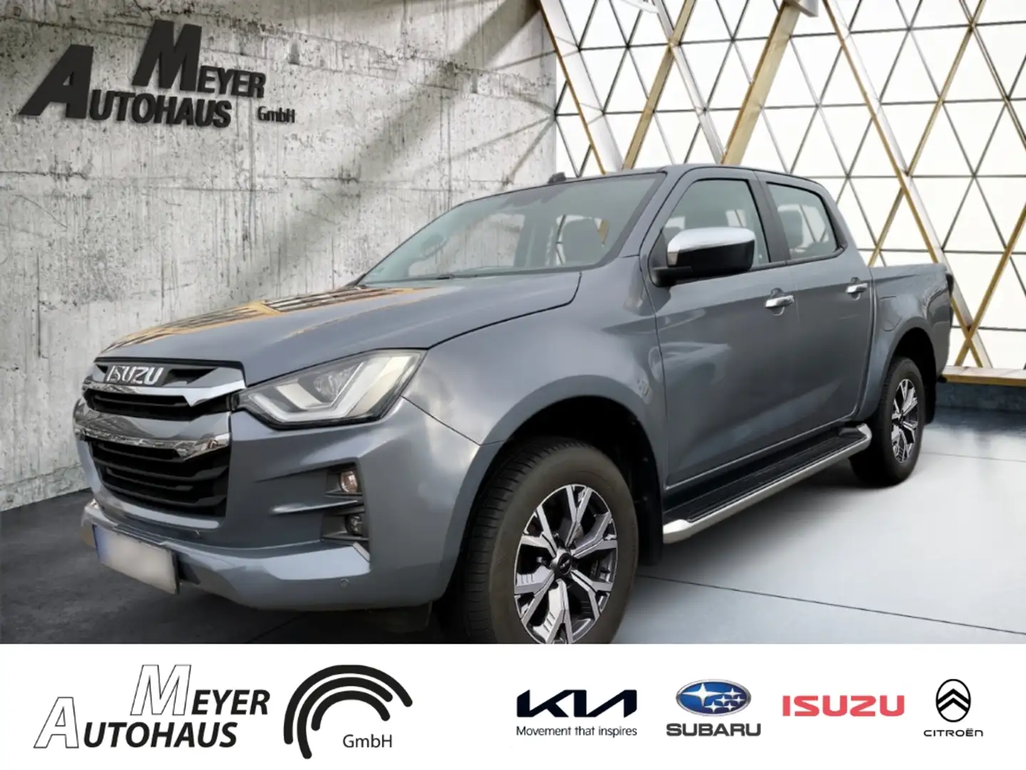 Isuzu D-Max Double Cab 4WD LSE LED+Querverkehrwarner+Sitzheizu Gris - 2