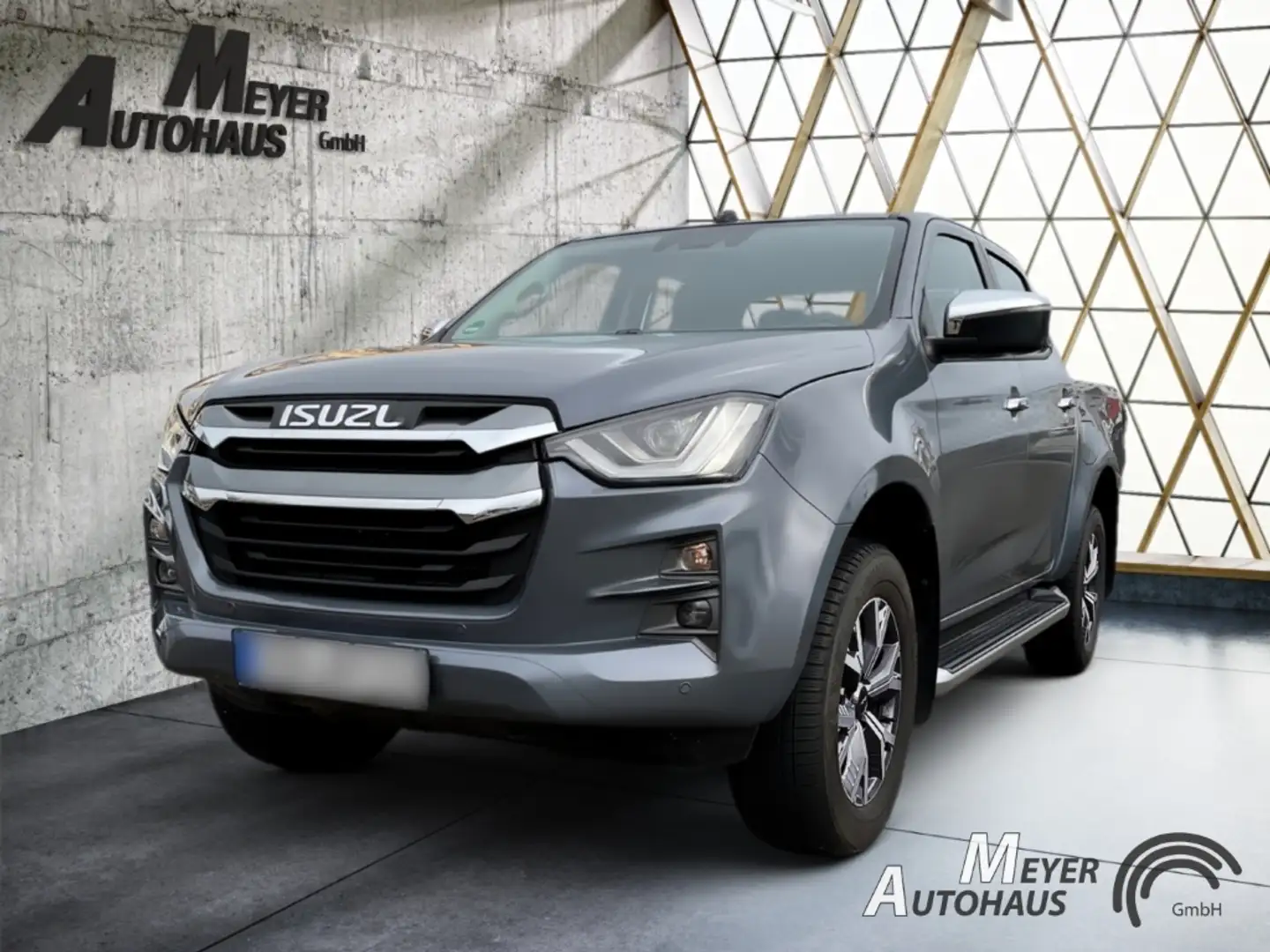 Isuzu D-Max Double Cab 4WD LSE LED+Querverkehrwarner+Sitzheizu Grau - 1