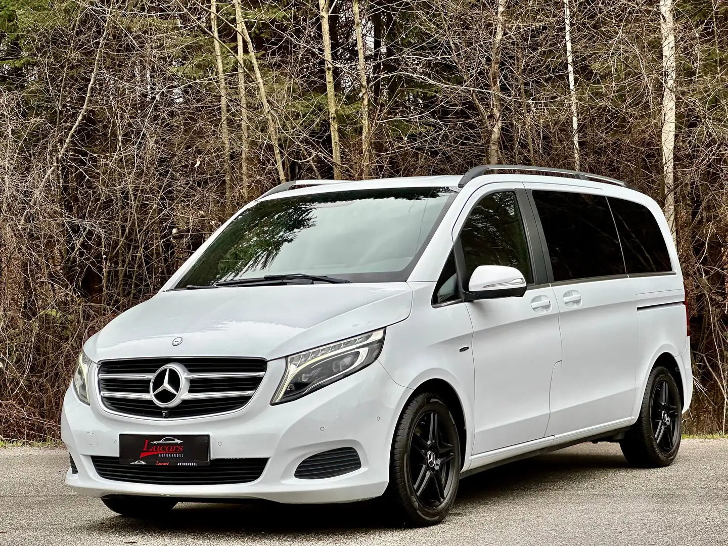 Mercedes-Benz V 250 250d Avantgarde Aut*7Sitzer*LEDER*360°*AHK*NAVI Білий - 1