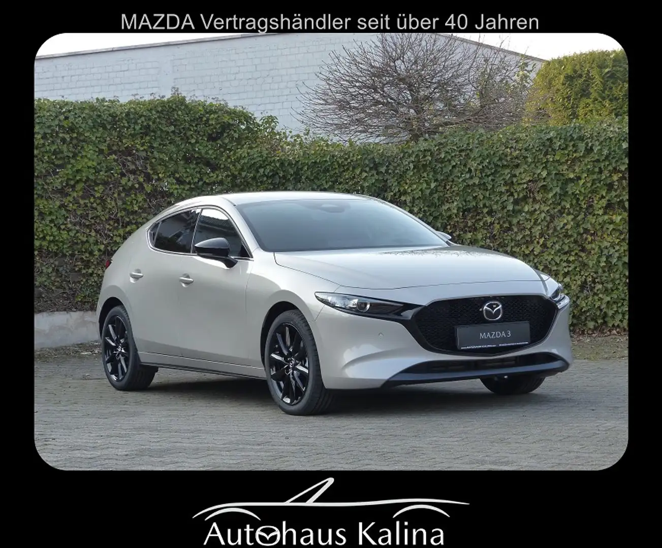 Mazda 3 2025 2.5L e-SKYACTIV G 140ps 6AT HOMURA Argent - 1