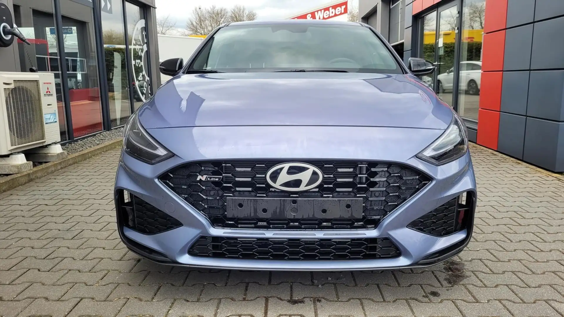 Hyundai i30 HB N-Line*Navi*LED*Shzg*Lhzg*PDCv+h*Cam*18" Синій - 2