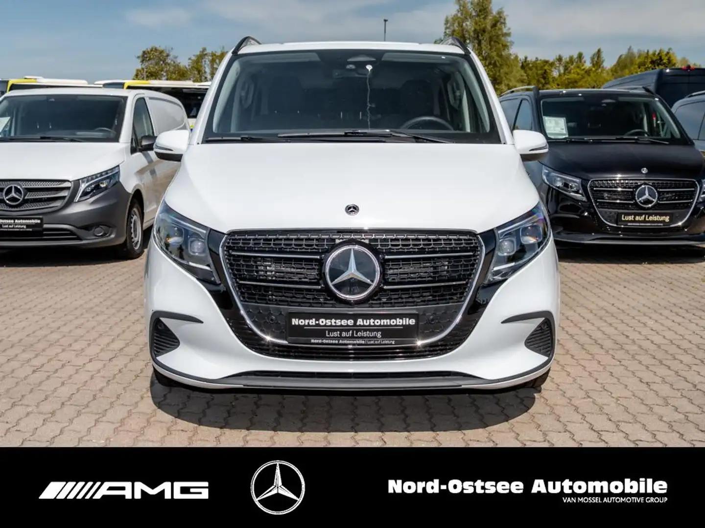 Mercedes-Benz V 220 STYLE Kompakt 7 SITZE LED MBUX NAVI KLIMA Wit - 2
