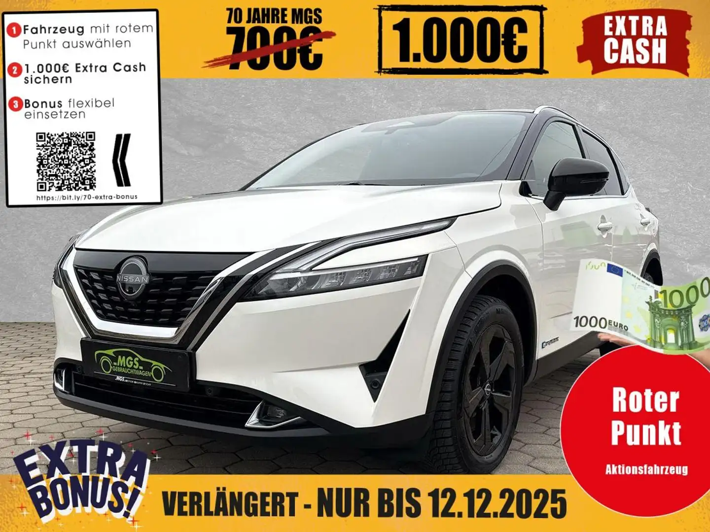 Nissan Qashqai 1.5 VC-T ePower 4x2 Black Edt. Zwart - 1