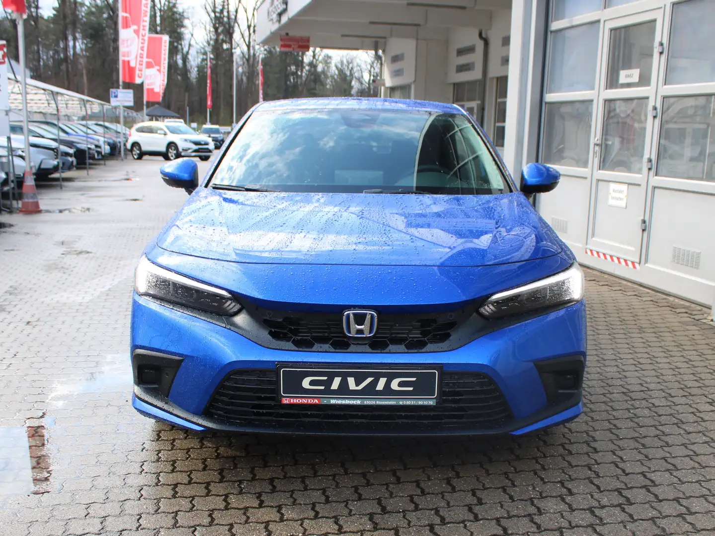 Honda Civic 2.0 Hybrid Automatik Elegance Blauw - 2