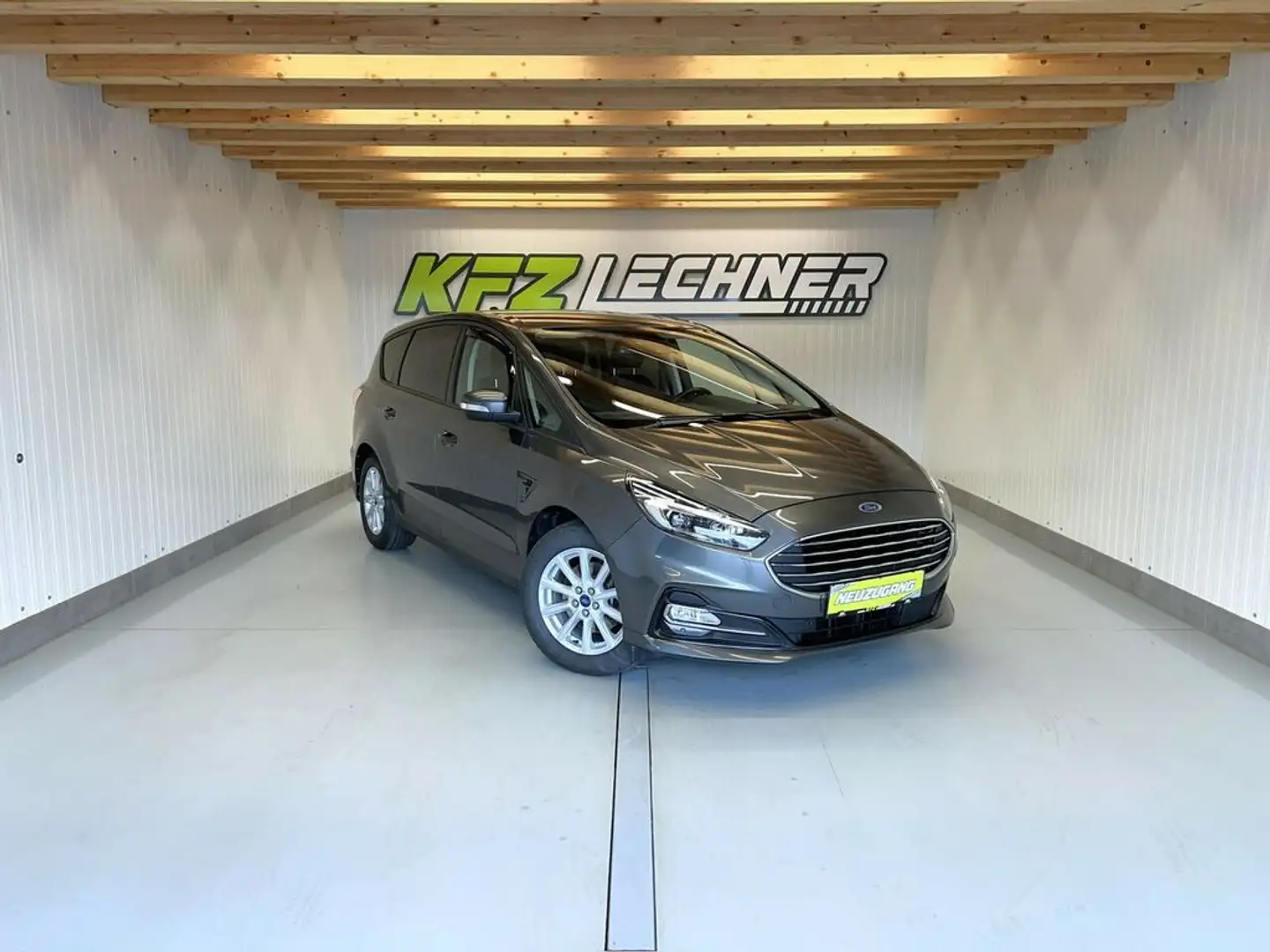 Ford S-Max 2,0 EcoBl. Aut. ''AHK*SITZH*NAVI*W-PAKET*LED'' Grau - 1