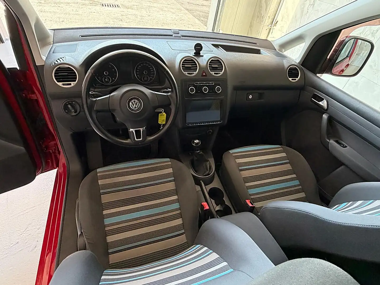 Volkswagen Caddy Kombi Family BMT 1,2 TSI Anhängevorrichtung, Rü... Rot - 2