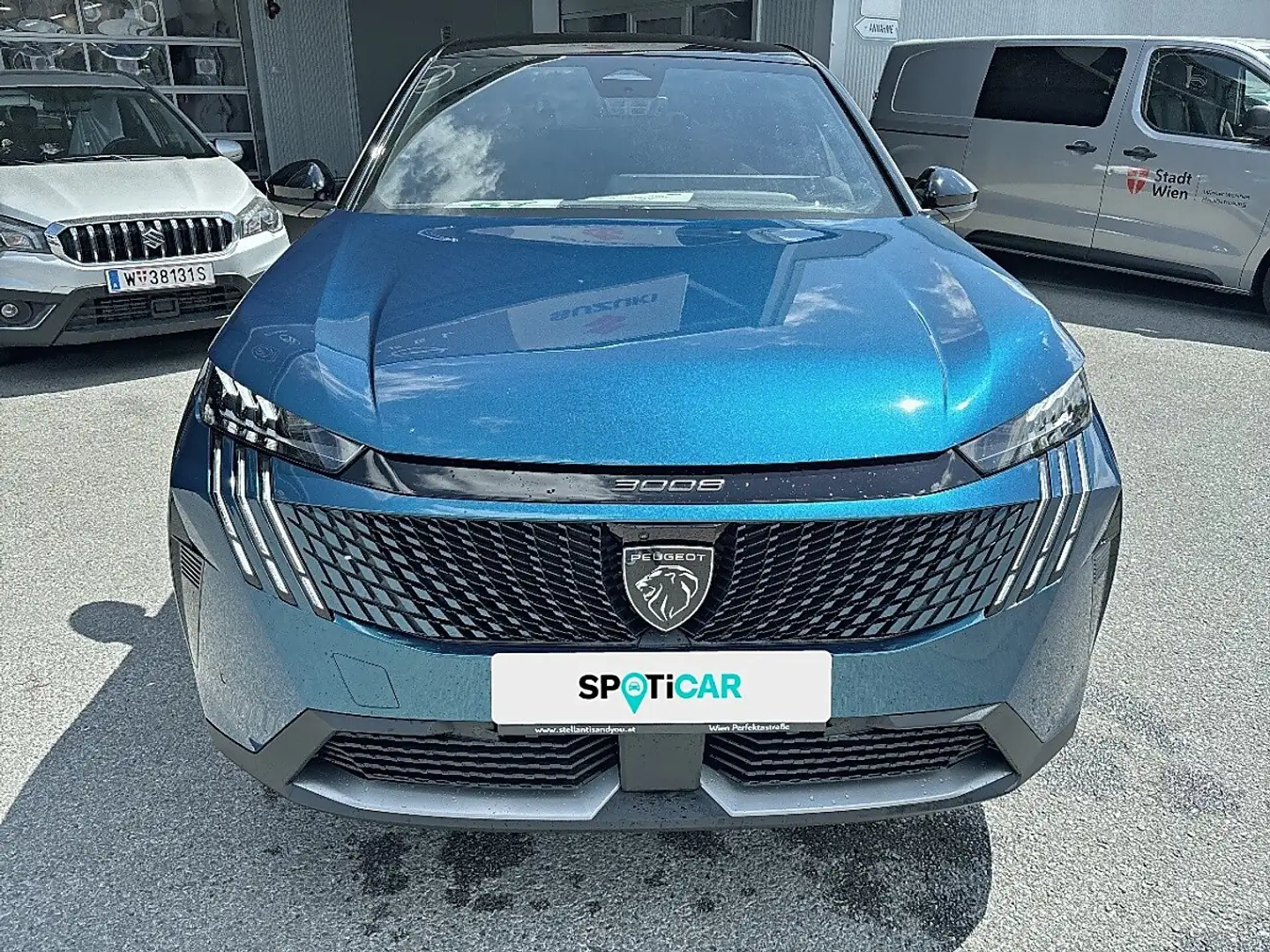 Peugeot 3008 GT Hybrid 136 Blau - 2