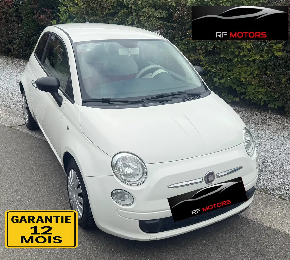 Fiat 500 🇮🇹🇮🇹🇮🇹500 1.2i Pop PUR-02 Stop G Blanc - 1