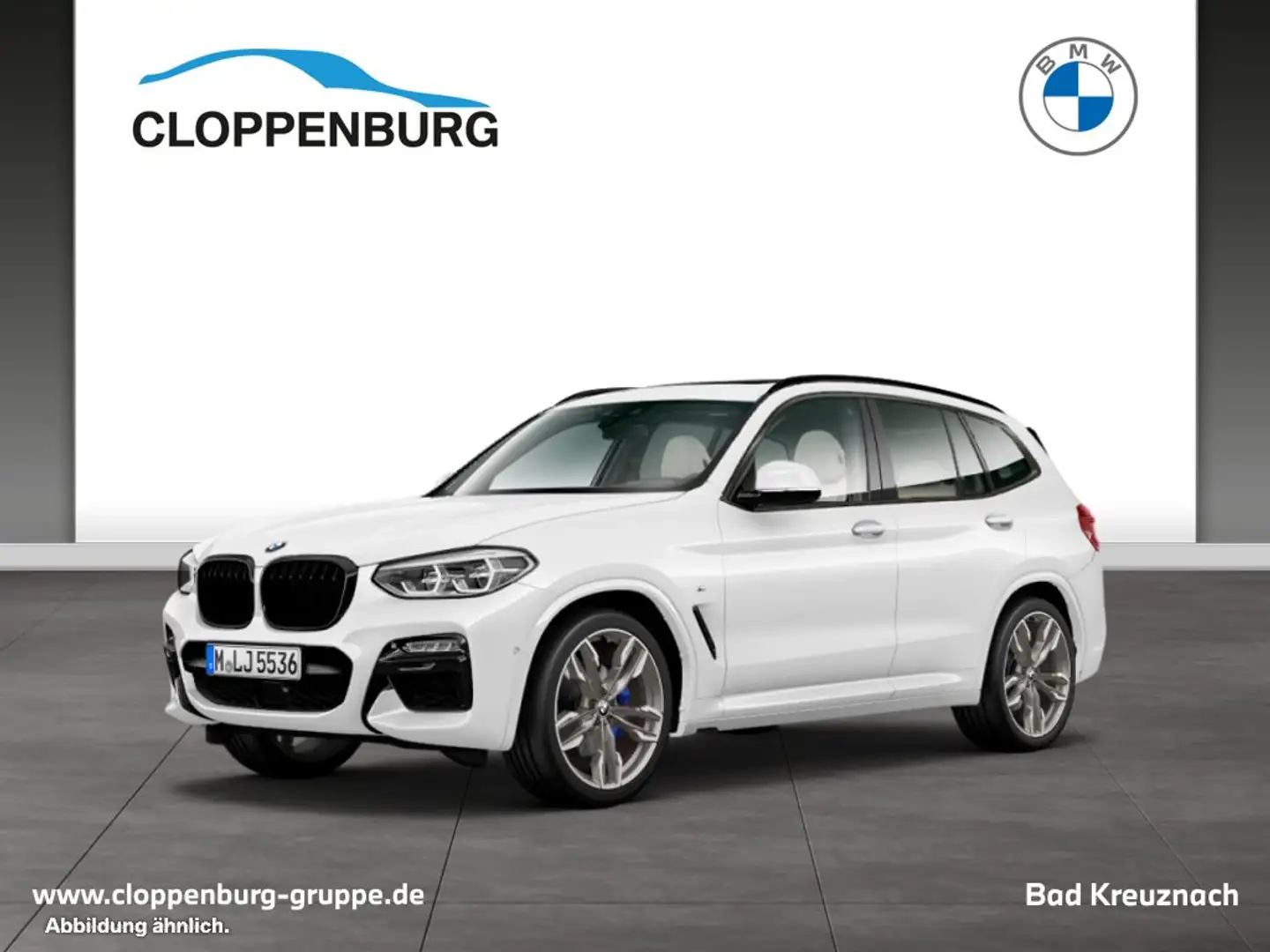 BMW X3 M 40d Head-Up+AHK+Navi+Pano+ACC+E.Sitze Memo. Alb - 1