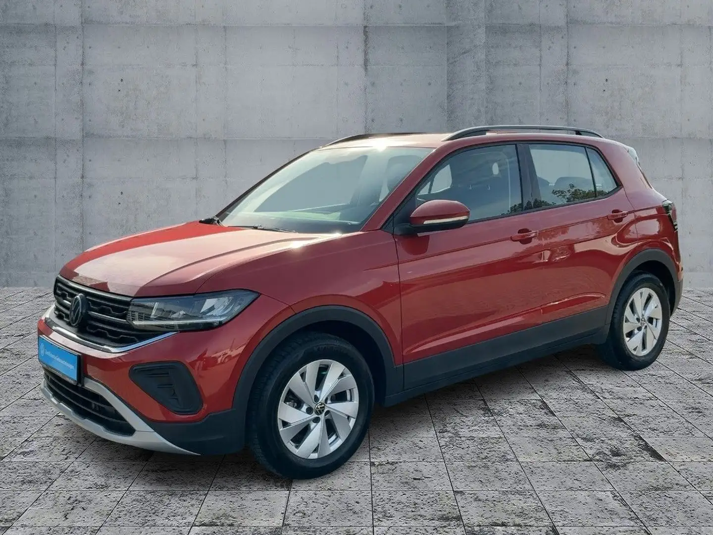 Volkswagen T-Cross 1.0 TSI LIFE 5JG+LED+NAVI+ACC+SHZ+DAB+VC Rot - 2