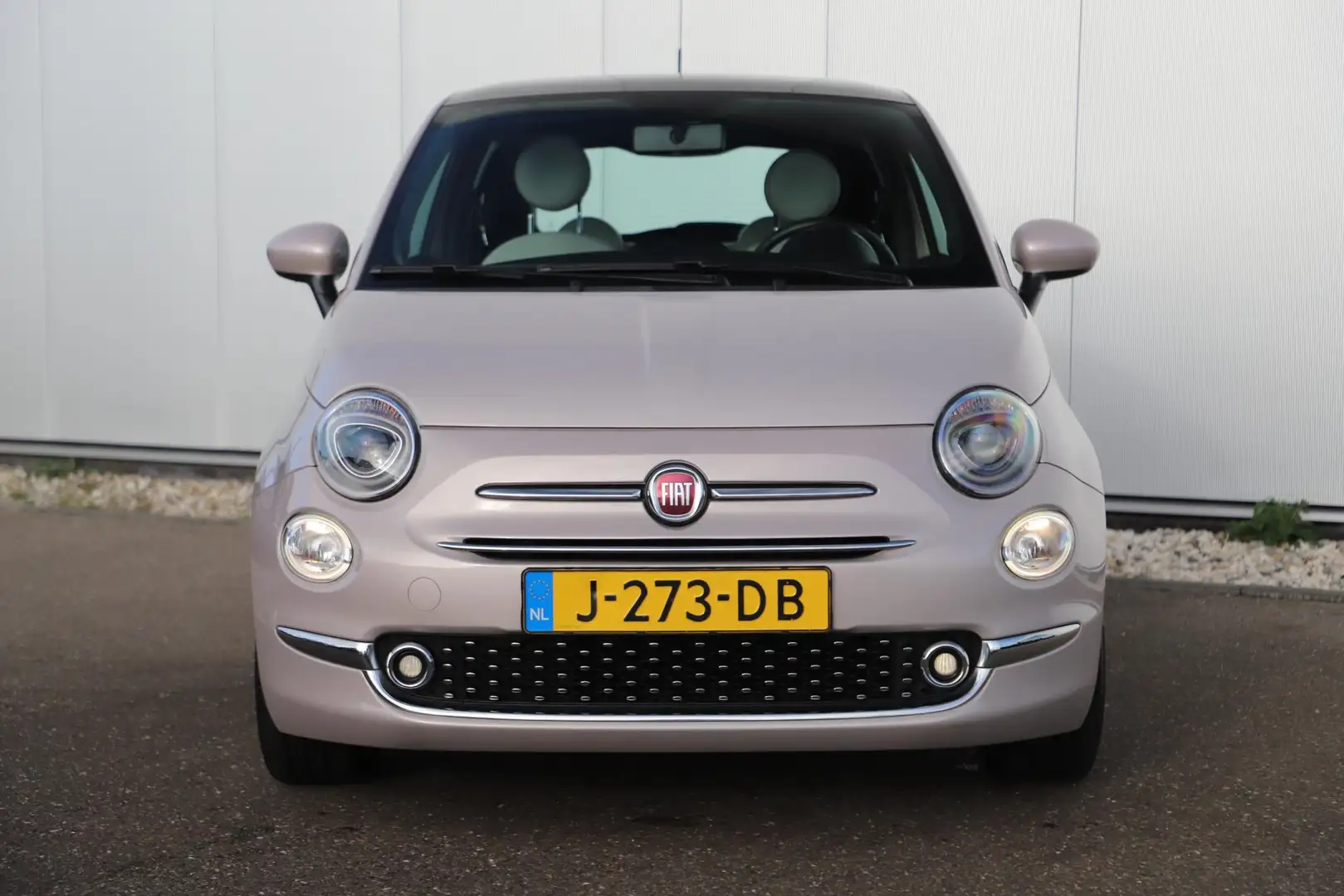 Fiat 500 1.0 Hybrid Star Panoramadak Two Tone Interieur Hal Weiß - 2