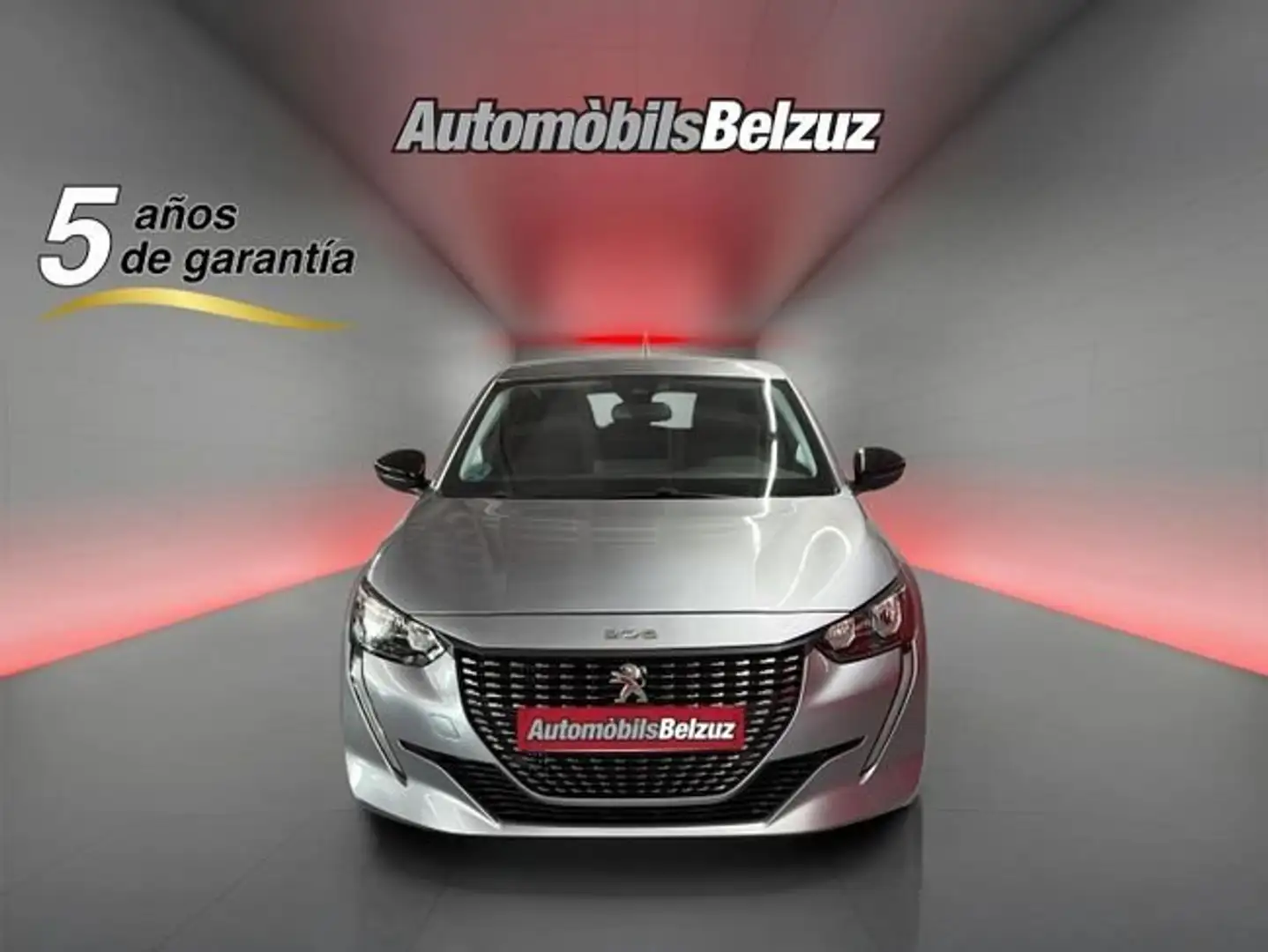 Peugeot 208 1.2 Puretech S&S Allure EAT8 100 Gris - 2
