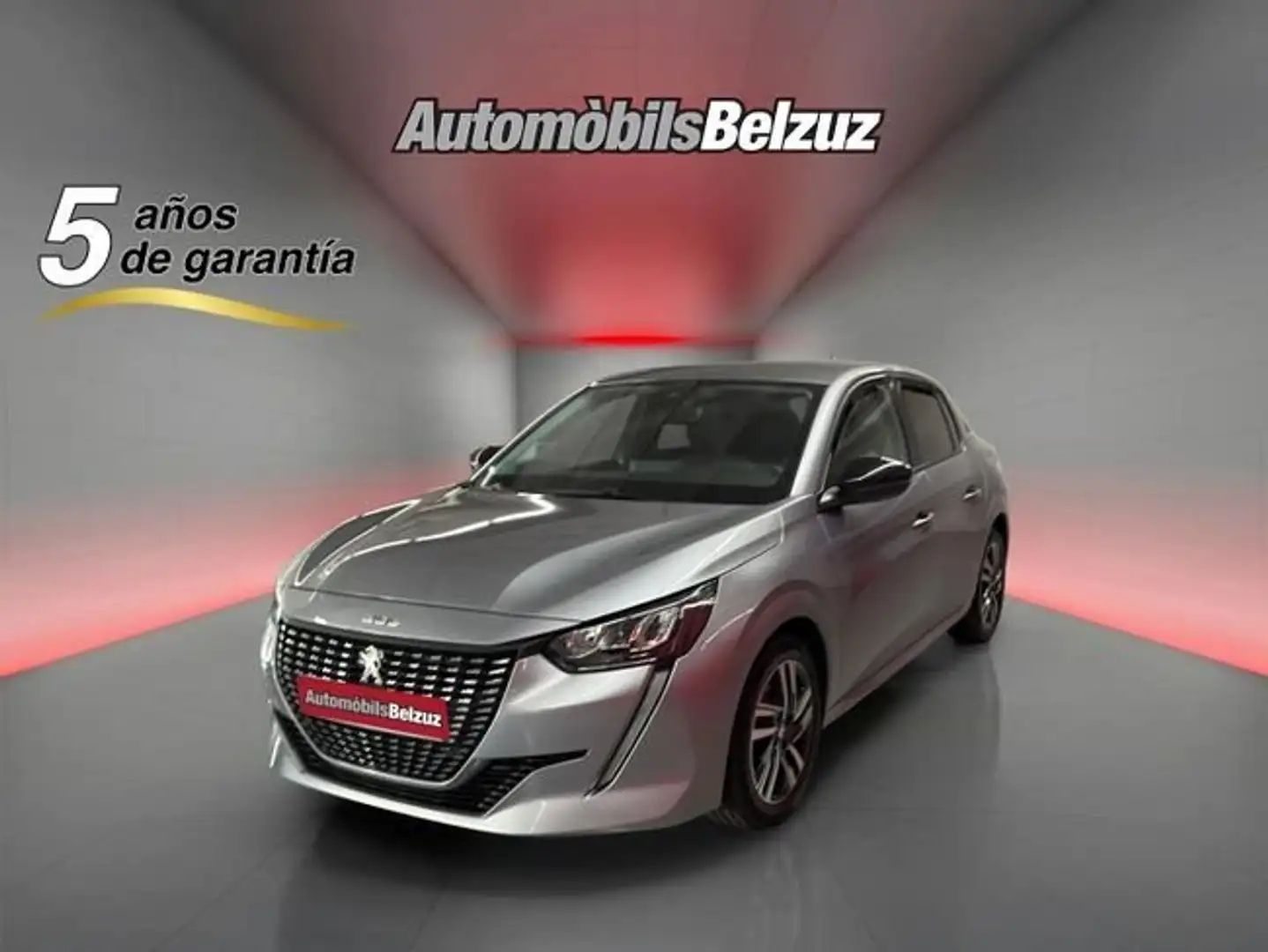 Peugeot 208 1.2 Puretech S&S Allure EAT8 100 Gris - 1