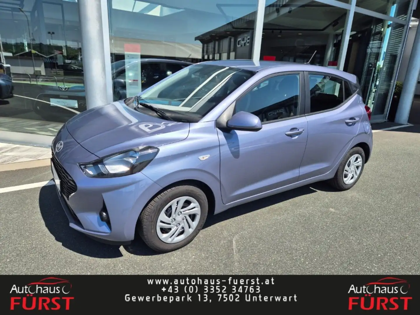 Hyundai i10 GO 1,0 MT a5bg1 Blau - 1