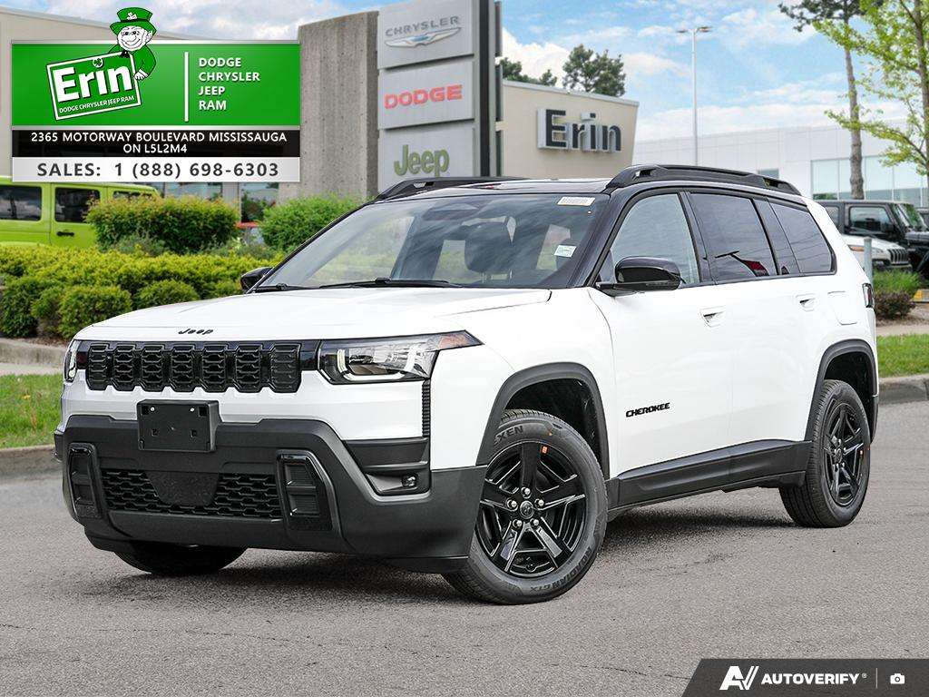 White 2026 Jeep Cherokee SUV / Crossover Four-Wheel Drive Automatic