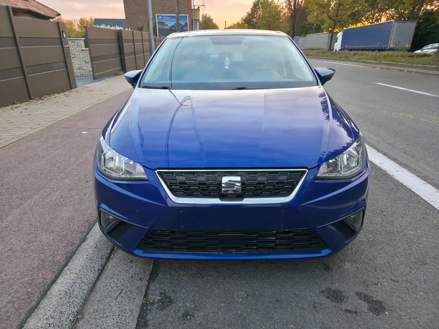 SEAT Ibiza 1.0 TSI 1°EIG. IN ZEER GOEDE STAAT 2018' Bleu - 2