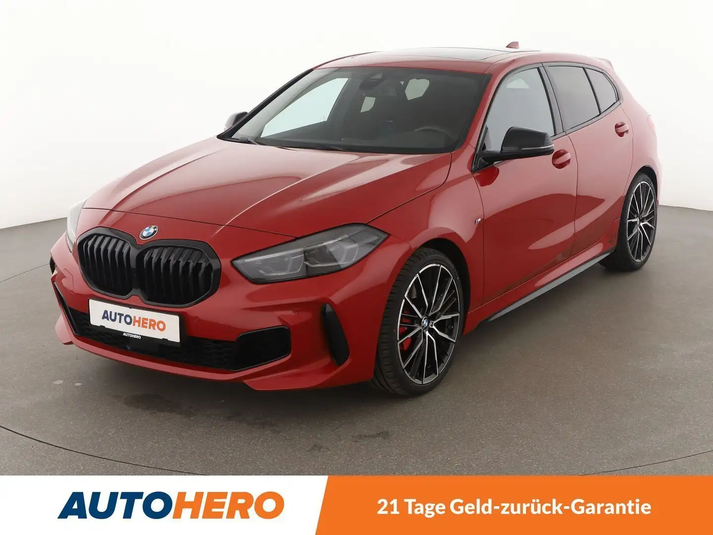 BMW 128 128ti Aut.*NAVI*LED*TEMPO*CAM*PANO*PDC* Rot - 1