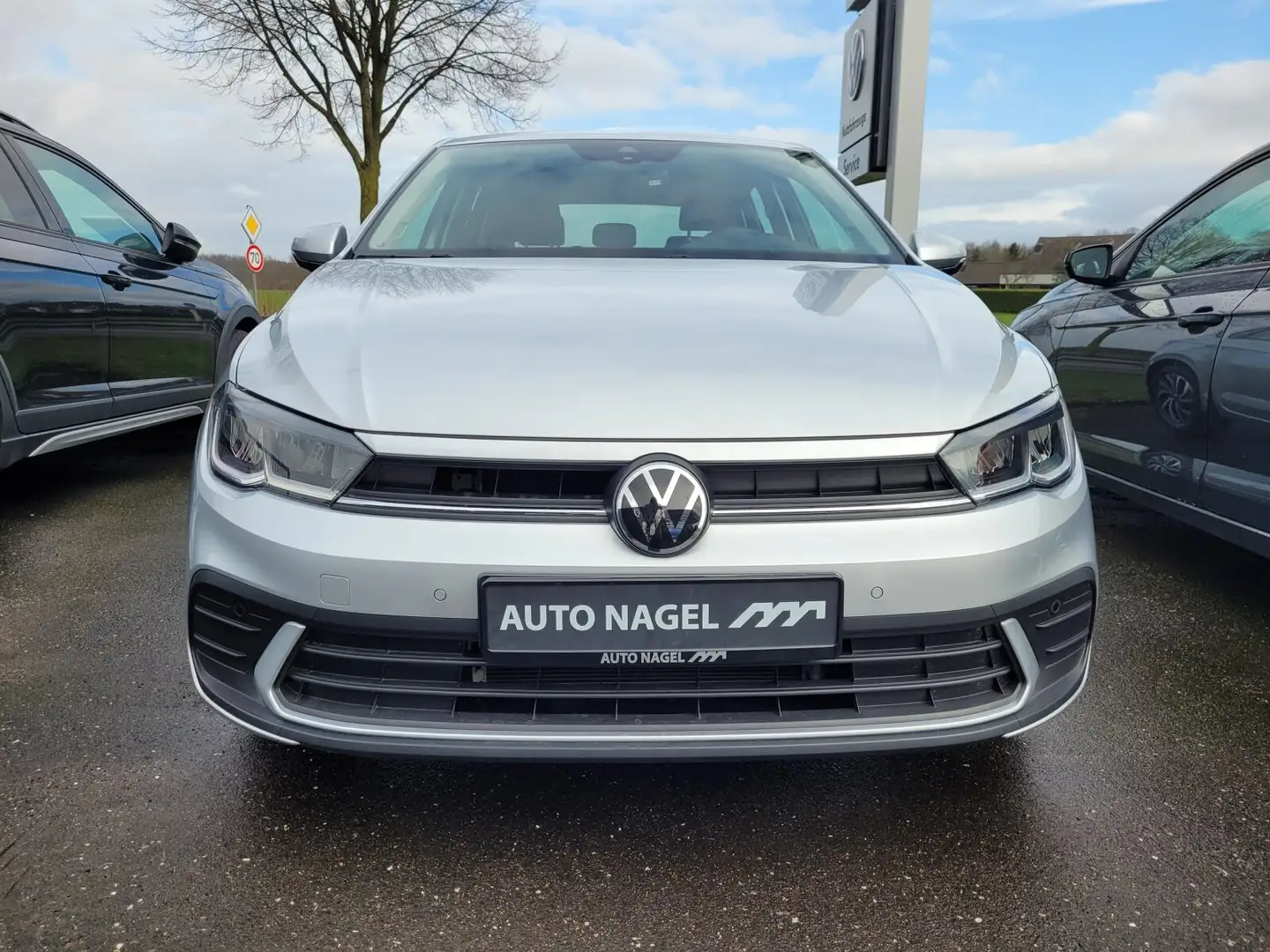 Volkswagen Polo Polo 1.0 TSI Life LED+Kamera+App Connect Klima Silber - 2