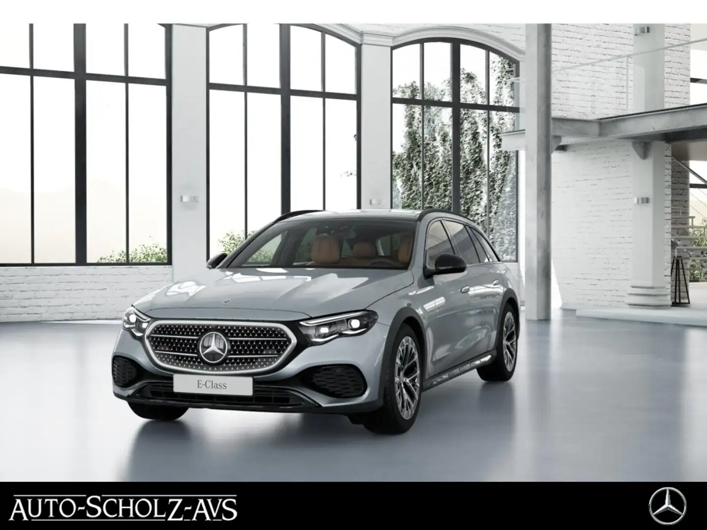 Mercedes-Benz E 450 d 4MATIC T All-Terrain Superscreen*360°AHK Srebrny - 1