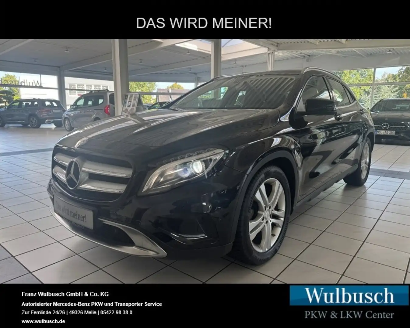 Mercedes-Benz GLA 180 Sport Utility Vehicle BiXenon PDC AUT Schwarz - 1