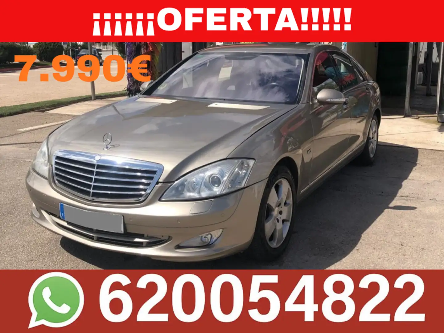Mercedes-Benz S 420 420CDI Aut. Gris - 1