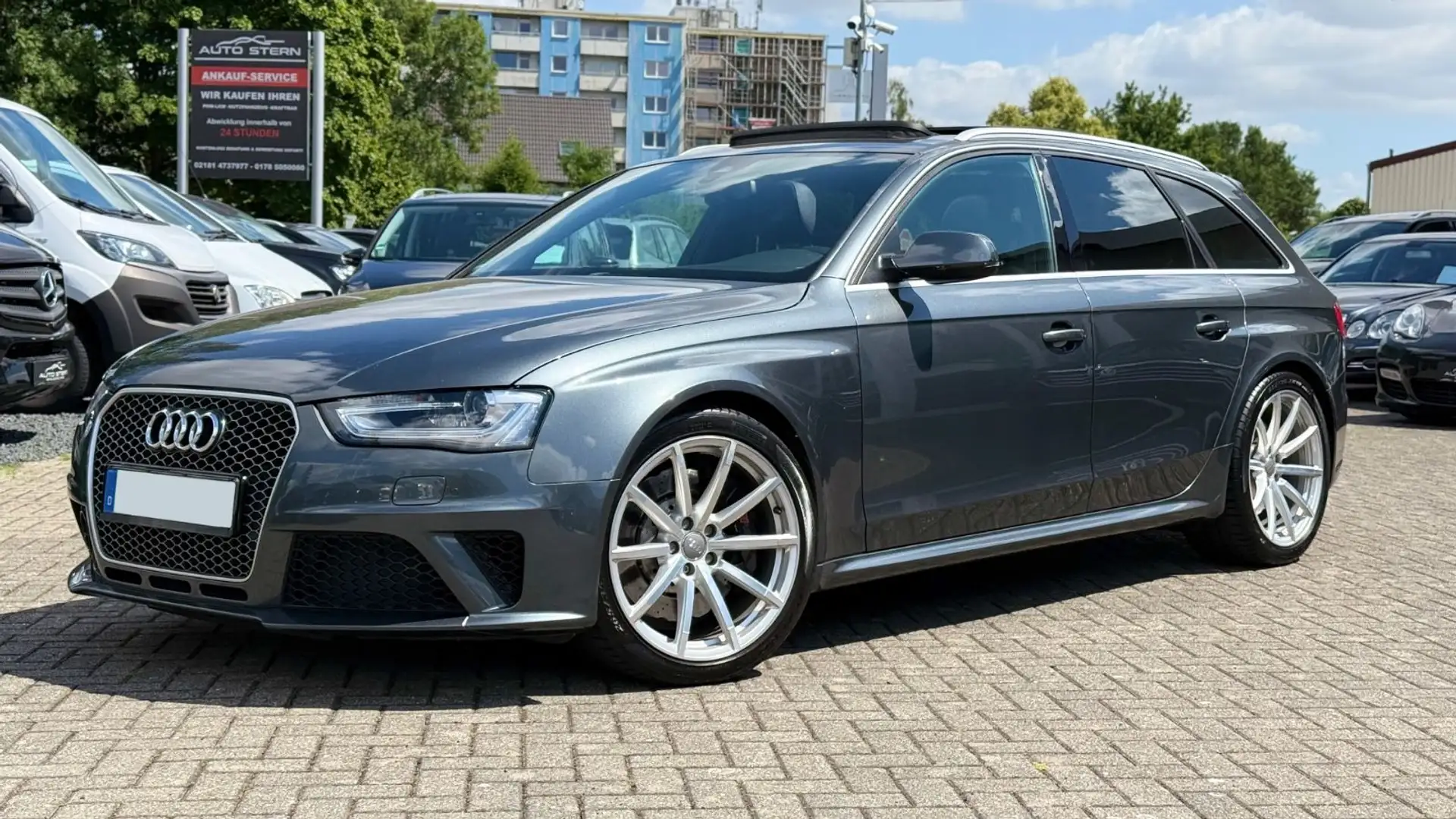 Audi RS4 Avant 4.2 FSI quattro CARBON ACC PANO TTW 19 Gris - 1