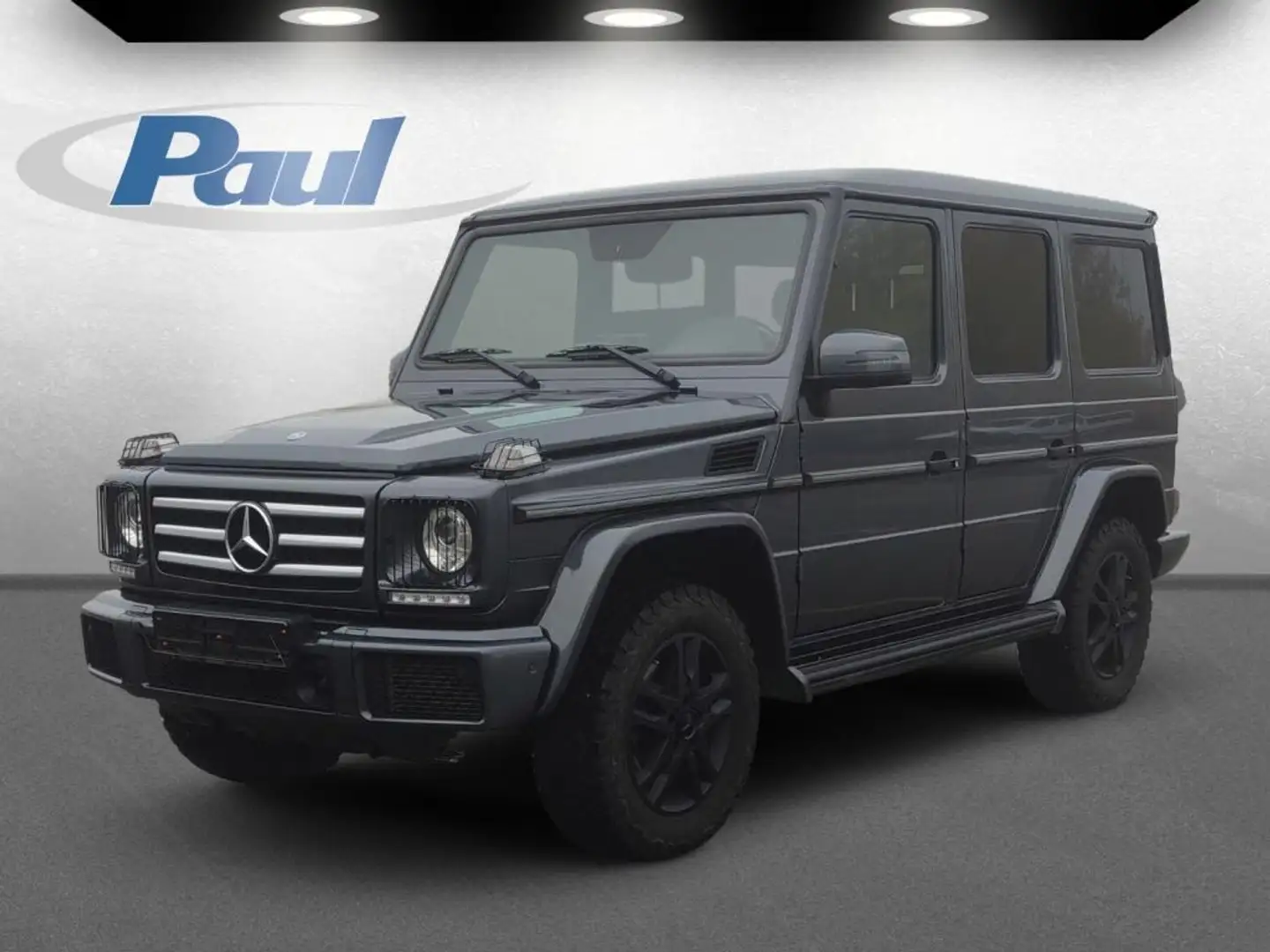 Mercedes-Benz G 500 4xSHZ ACC AHK AUT Kam. LM Leder Navi PDC Gris - 2