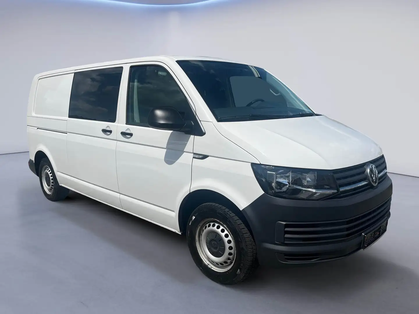 Volkswagen T6 Transporter Kasten lang+220V+Dachträger+Einbau+STHZ+AHK+RFK Bílá - 1
