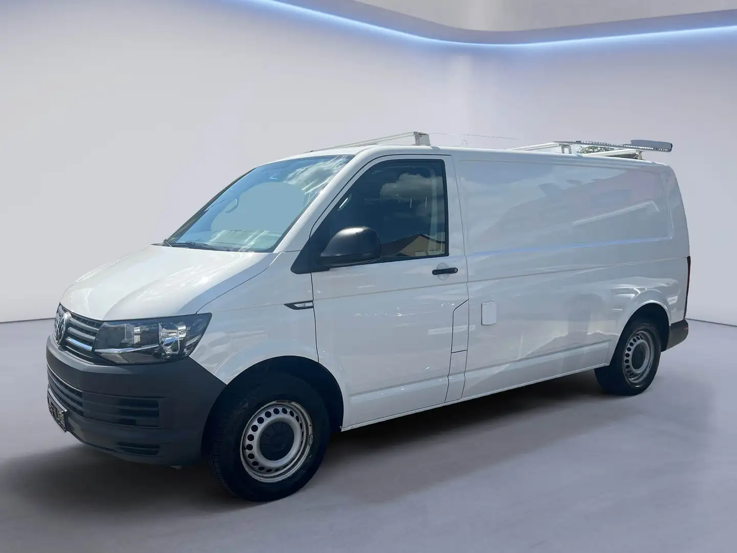 Volkswagen T6 Transporter Kasten lang+220V+Dachträger+Einbau+STHZ+AHK+RFK Bílá - 2