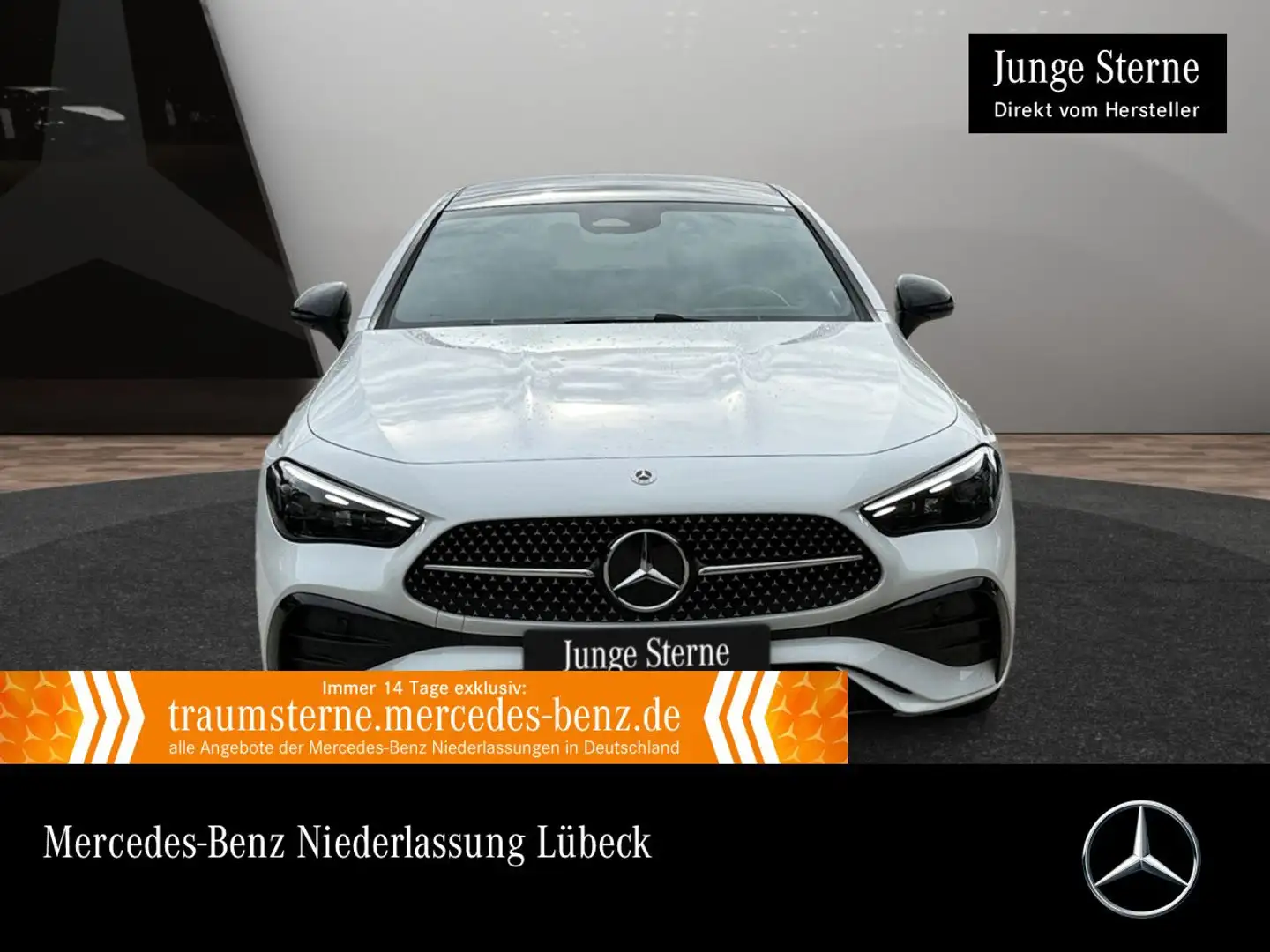 Mercedes-Benz CLE 200 AMG+NIGHT+PANO+360+BURMESTER+TOTW+KEYLESS Weiß - 1