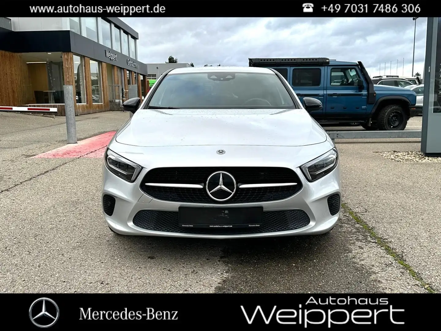 Mercedes-Benz A 250 A250 e MBUX DIST HUD MLED KAM NIGHT 18"AMG PROG Silber - 1