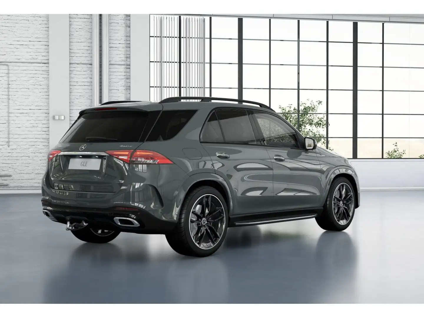 Mercedes-Benz GLE 580 4M #AMG #AHK #NIGHT #PANO #HUD #AIRMATIC Šedá - 2