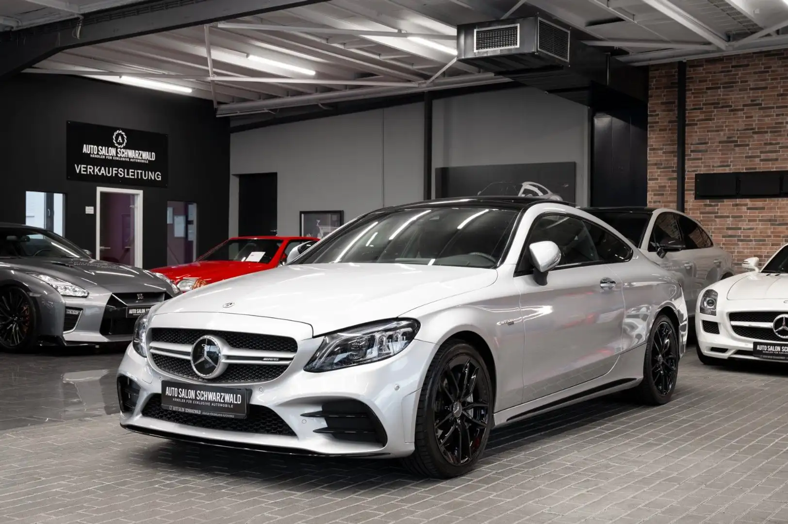 Mercedes-Benz C 43 AMG C43 AMG Coupe 4Matic|AMG PERF. AGA|PANO|HEAD-UP Silber - 2