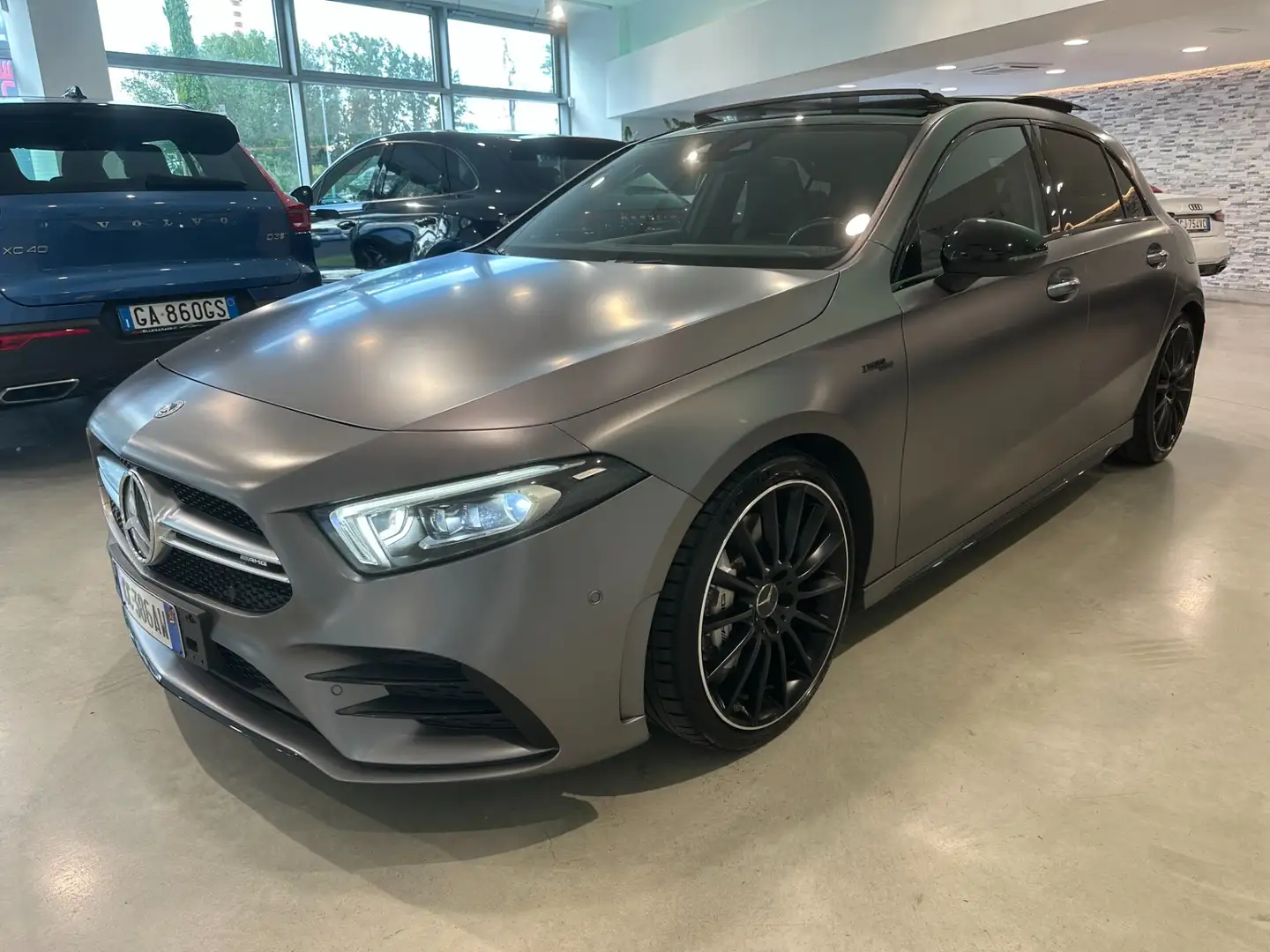 Mercedes-Benz A 35 AMG 4matic 2.0 306cv tetto apribile IVA ESPOSTA Grigio - 2